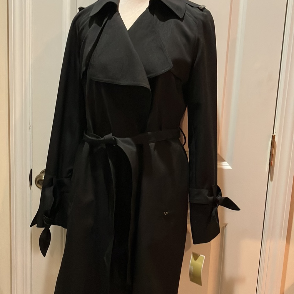 michael kors trench coat 77F3351M72 black